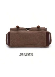 Vintage Casual Multi Functional Messenger Bag Fashion Crossbody Shoulder Bag For Men