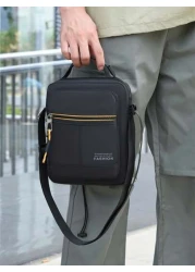 Crossbody Bag Men s Shoulder Bag Casual Backpack Waterproof Oxford Cloth Bag Travel Business Shoulder Bag Small Bag Canvas Men s Bag