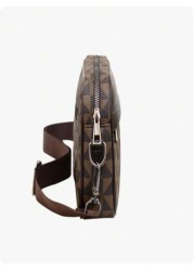 1pc Men s Satchel Bag Fashion Casual Messenger Bag Shoulder Bag Square Small Crossbody Bag Pu Leather Waterproof Multi Functional Casual Casual Business College Boy Bag Sport Casual Postman Boy To His