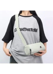 حقيبة كتف قطرية عصرية وعملية للرجال، حقيبة ظهر رياضية، طراز جامعي حديث