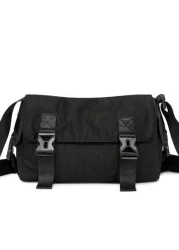 حقيبة قماشية كبيرة للنساء والرجال، حقيبة كتف، حقيبة رسول، حقيبة سفر وتسوق