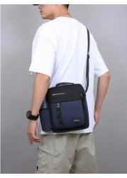حقيبة كتف واقية من الماء للرجال ذات تصميم جديد وعصري، حقيبة كاجوال للسفر والخارج، تصميم رياضي بسيط وفاخر
