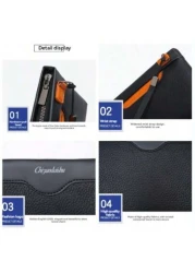 Men s Fashion Handbag Wallet Vintage Casual Style Simple Design For Daily Commute Long Envelope Style Multi Pocket Design For Small Items Card Slots Suitable For Smartphone Keys Coins Business Card Ho