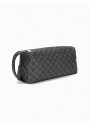 New Fashionable Light Luxury Texture Large Capacity Men s Casual Plaid Handbag Xiao s Versatile Business Commuter Small Bag Luxury Bags Pillow Bag Men