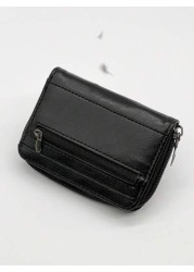 HOVI S Classic Minimalist Card Holder Wallet Ultra Portable Multi Function Coin Purse Mini Bag Small Bag