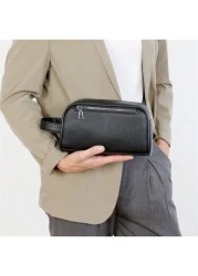 New Fashion Men s Clutch Bag With Password Lock And Multiple Pockets Handheld Bag For Phone And Accessories Suitable For Business And Casual Occasions Holiday Essentials For Travel Fall Stuff Anti The