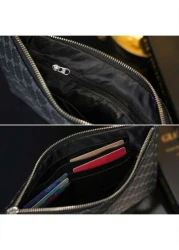 Men Clutch Bag Men Handbag Men Wristlet Bag Waterproof Portable Lightweight For College Business Travel PU Leather Business Simple Style Fashion Streetwear For Men For Boys College Student Gift For Me