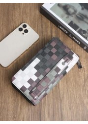 HOVI S Long Zip Wallet Simple Fashionable Multi Functional Business Clutch Purse With Multiple Card Slots Suitable For Men And Women