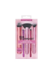 Real Techniques Artist Essentials Makeup Brush Kit - 5 Piece Set