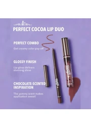 شيجلام مجموعة أحمر شفاه روج ومحدد شفاه ويلي ونكا كاكاو كيس ليب دو