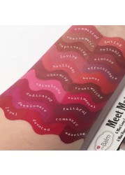 theBalm Meet Matte Hughes 6 Mini Long Lasting Liquid Lipsticks