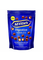 ماكفيتيز نيبلز قطع بسكويت بشوكولاطه مزدوجة 120 غرام