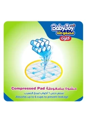 Baby Joy Culotte Diaper Junior Double Extra Large Size 6 16-23kg Mega Pack 40