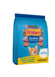 Purina Friskies Seafood Sensations Cat Food, 400g