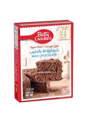 بيتي كروكر سوبر مويست خليط كعك الشوكولاته الداكنة و سوبر مويست خليط كعك الشوكولاته الحليب 510 غرام حزمة من 2