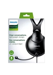 Philips EasyChat Wired Over-Ear Headphones SHM1900 Black
