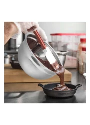 Raj Steel German Mixing Bowl Grey 26cm