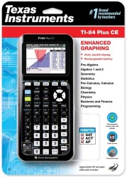 TI-84 Plus Graphing Calculator Black