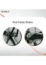 Vaux - Classic MTB - Black/Red - 26