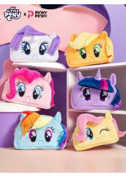 MY LITTLE PONY Women's Makeup Bag Zipper Foldable Lightweight Large Capacity Multifunctional Storage Bag For Outing Party Christmas Halloween Birthday Gift For Lady & College Students & White-Collar W