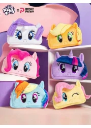 MY LITTLE PONY Women s Makeup Bag Zipper Foldable Lightweight Large Capacity Multifunctional Storage Bag For Outing Party Christmas Halloween Birthday Gift For Lady College Students White Collar Worke