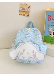 Sanrio حقيبة ظهر كروموني للأطفال للسفر والخروجات الربيعية، حقيبة مدرسية رائعة للحضانة والروضة بطبعات الكرتون