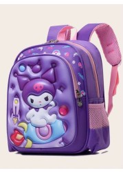 Sanrio حقيبة ظهر كاريون كوروم الجديدة والجميلة، حقيبة مدرسية، حقيبة سفر