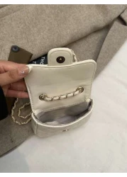 Mini Coin Purse Cute Crossbody Flap Chain Shoulder Bag For Girls Lipstick Case