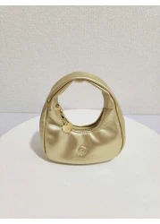 Kids Fashion Crescent Shaped Handbag Girls Casual Shoulder Bag Coin Purse Lipstick Pouch Soft Stylish Crossbody Bag Holiday Gift