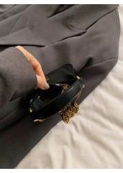 قطعة واحدة حقيبة كتف/متنقلة جديدة في موضة الربيع/الصيف ، موديل بسيط ، طراز حقيبة كروس بودي ، بلون صلب من البولي