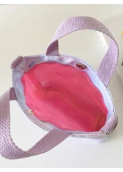 حقيبة كروسبودي لطيفة مطبوع عليها وحيد القرن للأطفال مناسبة لاستخدام اليومي