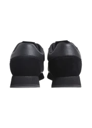 Calvin Klein حذاء رياضي أسود للرجال مع الشعار