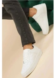 KING SEZAR أحذية رياضية بيضاء أحذية رياضية للرجال