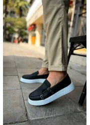 Chekich حذاء رجالي أسود من Mancini Ch417 Cbt - Kömen