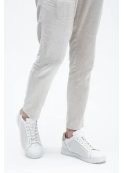 Tamer Tanca أحذية رياضية وأحذية رياضية من الجلد الطبيعي للرجال 698 1052-1 Erk Ayk Y23