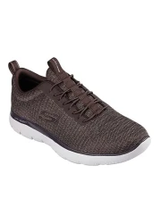 Skechers بربك 232697 - حذاء رياضي بني