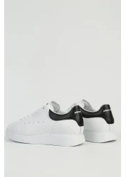 Pierre Cardin حذاء رياضي رجالي من الجلد باللون الأبيض PC-32722