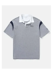American Eagle Ae Contrast Sleeve Polo Shirt