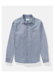 American Eagle قميص دينم بأزرار