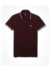 American Eagle AE Slim Fit Pique Polo Shirt