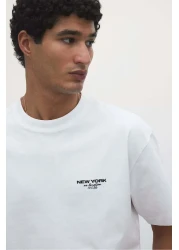 H&M Loose Fit Printed T-shirt