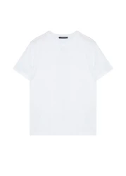  Collection Black-White Slim Fit Short Sleeve T-Shirts 100% Cotton 2-Pack - Tmnss19Bo0075