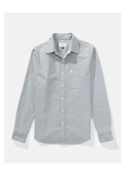 American Eagle Ae Everyday Oxford Button-up Shirt