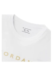 Giordano تي شيرت رجالي بقصّة Slim Fit من القطن وطبعة توقيع مميزة