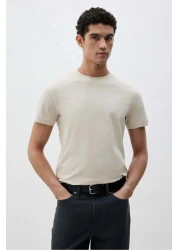H&M Round-neck T-shirt Slim fit