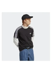 adidas تي شيرت Essentials Single Jersey ذو 3 خطوط