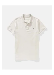 American Eagle AE Slim Fit Pique Polo Shirt