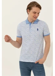 U.S. Polo Assn. تي شيرت رجالي أزرق