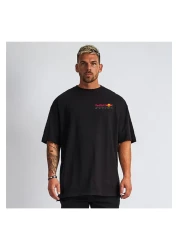swOzz Red Bull Racing F1 Unisex Oversize Black T-Shirt – Formula 1 Team Themed 100% Cotton Custom