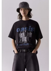 H&M Loose Fit Printed T-shirt